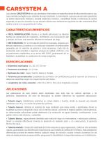 Ficha técnica de tubería de riego lisa  Carsystem -2