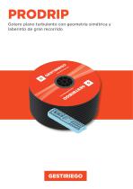 Ficha técnica tubería de riego por goteo PRODRIP-1
