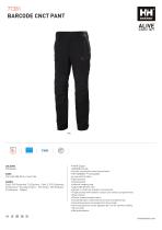 77381 BARCODE CNCT PANT