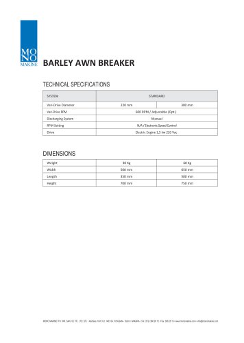 BARLEY AWN BREAKER