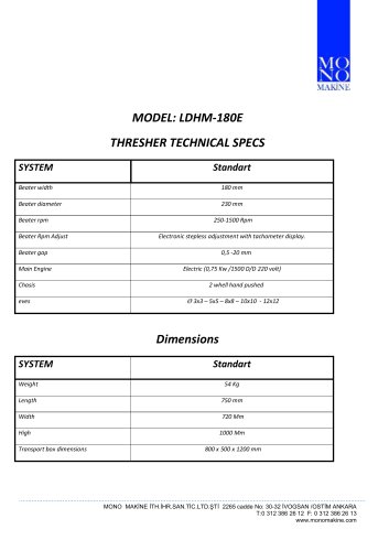 LDHM-180E