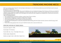 Tractor Mounted Trencher Machines - 7