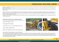 Tractor Mounted Trencher Machines - 9