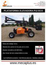 PLATAFORMA ELEVADORA P12 ECO