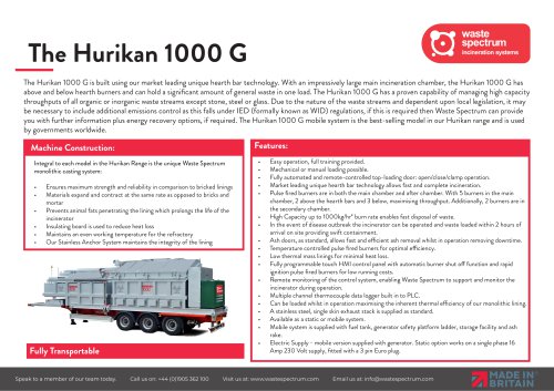 The Hurikan 1000 G