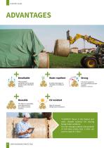 CROP AND BIOMASS PROTECTION - Products for covering bales, silage, sugar beet, compost and wood chips-12