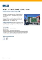 HOBO®  UX120 4-Channel Analog Logger - 1