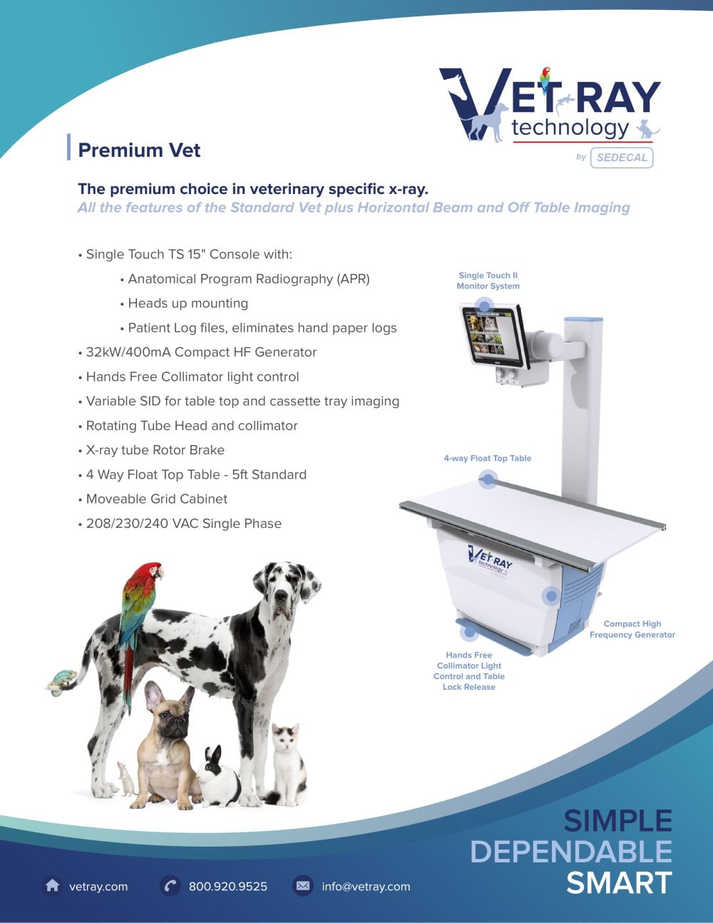 Premium Vet - Vet Ray Technology