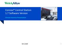 Connex® Central Station 1.7 Software Version - 1