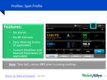 Connex® Spot Monitor (CSM) 1.24 Software Version - 16