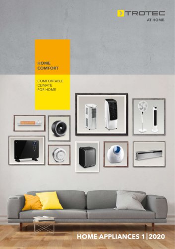 COMFORTABLE CLIMATE FOR HOME - HOME APPLIANCES 1|2020