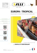 EUROPA -TROPICAL - eQUIPEMENT "A FRAME" POUR POULES PONDEUSES - 1