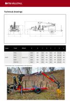 Forestry trailer FB50D-3