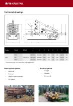Forestry trailer FB60-3