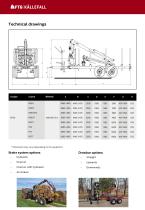 Forestry trailer FB70 - 3