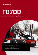 Forestry trailer FB70D-1