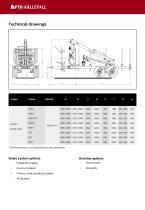 Forestry trailer FB70D-3