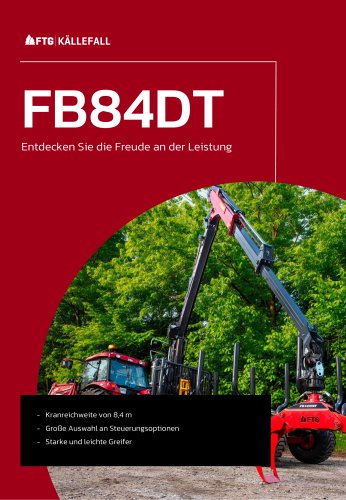 Forstkran FB84DT