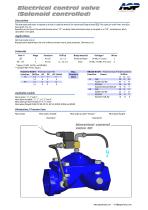 Electrical control valve (Solenoid controlled) - 1