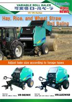 VARIABLE ROLL BALER [VC・VR(983・1183WXB)]-1