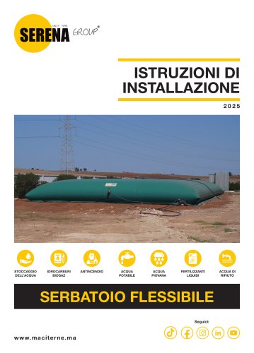 Serbatoi flessibili Serena