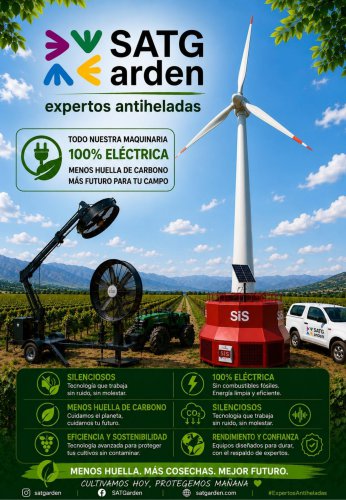 Expertos en protección de heladas.