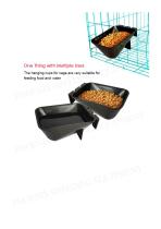 0.15L Hanging Cage Cup for Bird Pigeon Poultry-4