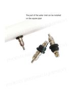 304 stainless steel chicken nipple drinker for square PVC pipe-3