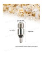 304 Stainless Steel Poultry Nipple Drinker for Broiler or Layer-2