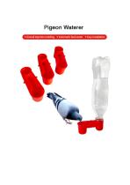 Automatic Bird Cage Drinker Cups-1