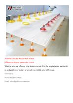 Automatic Broiler Feeder Pan System-1