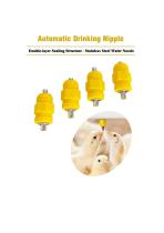 Automatic Broiler Nipple Drinker-1