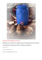 Automatic Chicken Feeder Port Bucket-1
