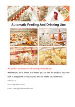 Automatic Chicken Feeding Pan-1