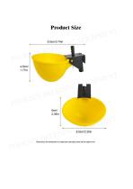 Automatic Chicken Water Cup-2