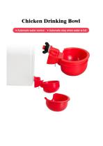 Automatic Chicken Water Cup with Double Bowls-1
