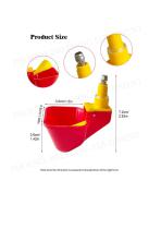 Automatic Chicken Water Cup With Float-2