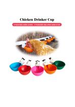 Automatic Poultry Water Cup-1