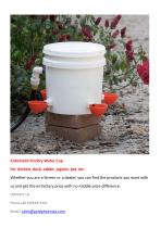 Automatic Poultry Water Cup-2