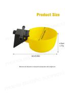 Automatic Poultry Water Cup for Animal Cage-2