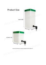 Automatic Rabbit Water Bottle With Stainless Steel Nipple Drinker For Cage-2