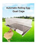 Automatic Rolling Egg Quail Cage-1