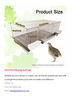 Automatic Rolling Egg Quail Cage-2