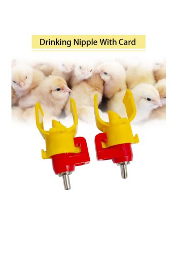 Ball valve layer chicken nipple drinker