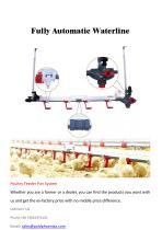 Broiler Farming Automatic Feeding and Drinking Line-1