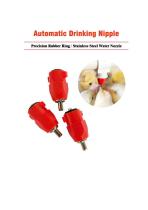 Broiler or Layer Nipple Drinker-1