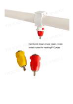 Broiler or Layer Nipple Drinker-2