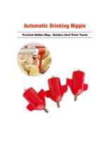 Broiler or Layer Nipple Drinker-1