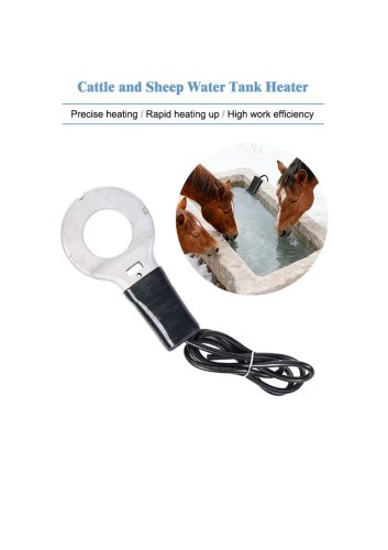 Cattle and Sheep Water Tank Heater