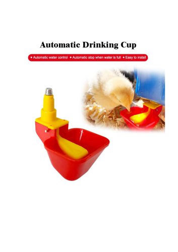 Chick Automatic Drinking Cup (Smart Water Control Poultry Waterer)